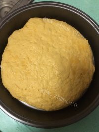 自制南瓜发糕做法图解3)