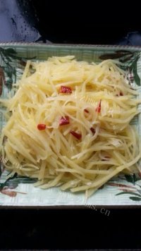 家常菜麻辣土豆丝