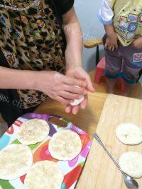 烤箱版烧饼做法图解3)