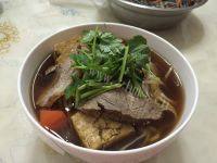自己做的牛肉面