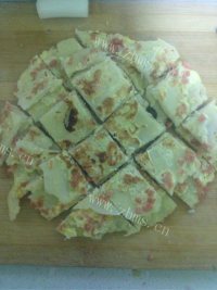 家常土豆丝鸡蛋煎饼做法图解8)
