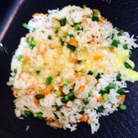 美味的杂菜炒饭做法图解11)