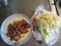 家有大厨之花菜烧肉做法图解1)