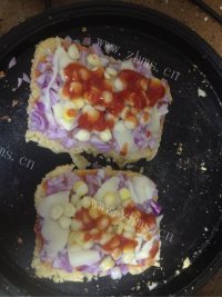 到家美食一馒头比萨做法图解5)
