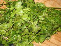 家常菜香菜炒肉做法图解1)