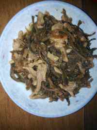 家常菜干豆角炒肉