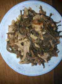 家常菜干豆角炒肉