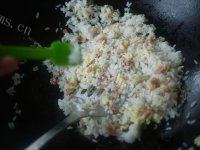 自己做的火腿肠蛋炒饭