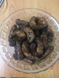 美味的红烧鸡脖