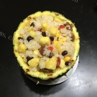 美味的菠萝八宝饭做法图解8)