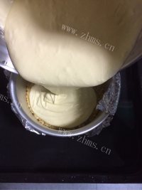 简单版经典重芝士蛋糕做法图解9)