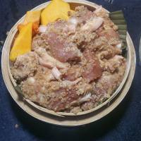营养的川味红薯南瓜粉蒸肉做法图解11)