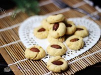 香甜美味鸡油杏仁小西饼做法图解8)