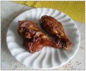巧用微波炉烤鸡腿做法图解3)