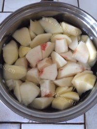 苹果桃汁做法图解2)