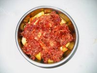 香芋玫瑰猪软骨做法图解13)