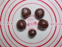 自制熊猫饼干做法图解14)