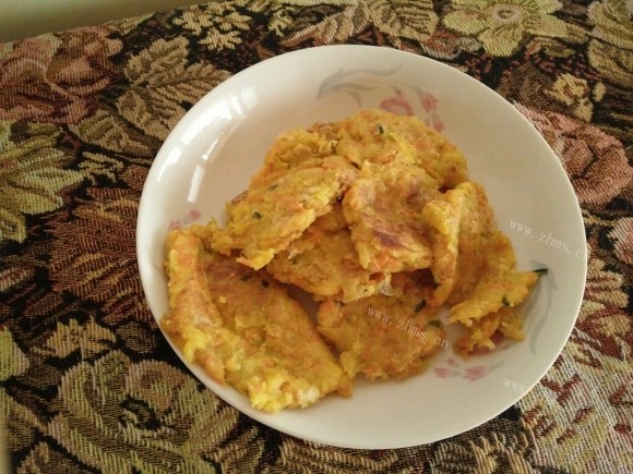 黄瓜胡萝卜饼简单版