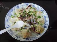味美的梭子蟹蒸粉丝做法图解7)