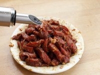 美味的沙茶牛肉烩饭做法图解4)