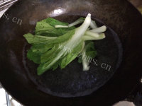 美味的沙虫汤浸水东芥菜的做法图解六
