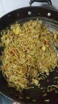 美味的炒面