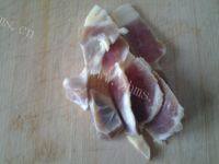 家常菜咸肉蒸冬瓜做法图解2)