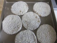 自制芝麻酱烧饼做法图解12)