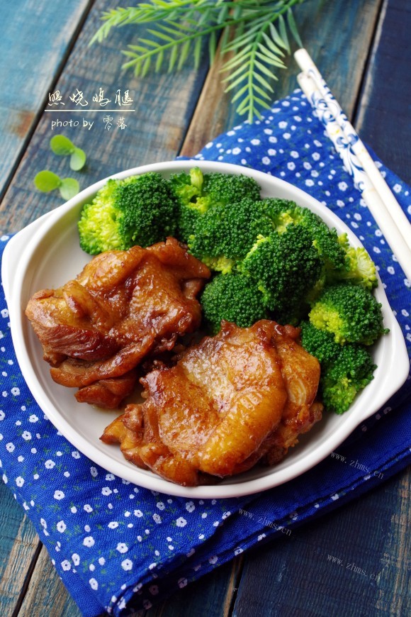好吃的照烧鸡腿