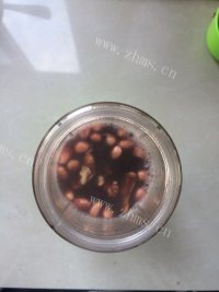 营养花生核桃黑豆浆做法图解4)