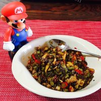 家常菜肉末酸豆角做法图解10)