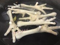 养生药膳浸鸡脚做法图解5)