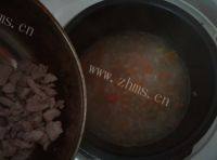 自制蔬菜瘦肉粥做法图解8)