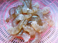 清淡的鲜虾冬瓜烂饭做法图解3)