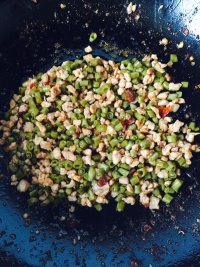 家常菜肉末酸豇豆