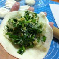 #DIY#韭菜鸡蛋饼做法图解7)