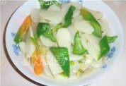 家常菜清炒山药片