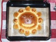 DIY太阳花面包