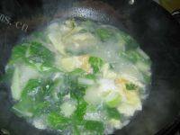 芳香四溢的青菜鸡蛋汤