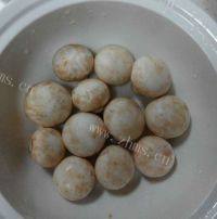 蘑菇蒸鸡做法图解4)
