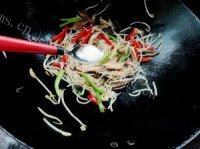 家常菜香菇炒豆芽