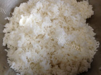 飘香榄菜蛋炒饭做法图解4)
