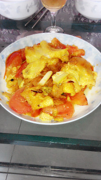 家常菜西红柿炒鸡蛋