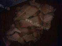 家常菜肉片四季豆做法图解3)