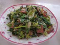 蒜苗炒肉