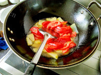 美味的土豆番茄汤的做法图解四