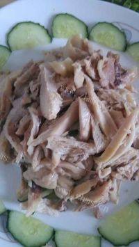 美味的麻辣鸡丝做法图解5)