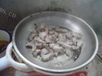 家常菜苦瓜烧肉做法图解3)