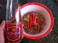 家常菜拌老虎菜做法图解8)
