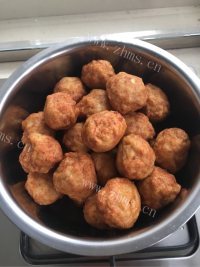 家常菜红烧丸子做法图解7)